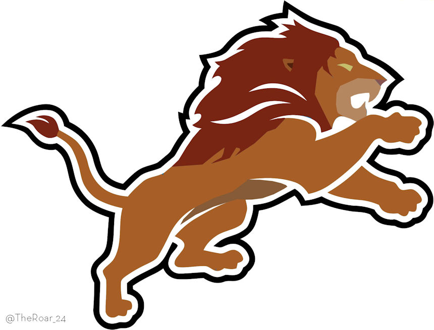Simba Detroit Lions Logo DIY iron on transfer (heat transfer)